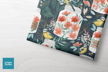 Among the wild flowers