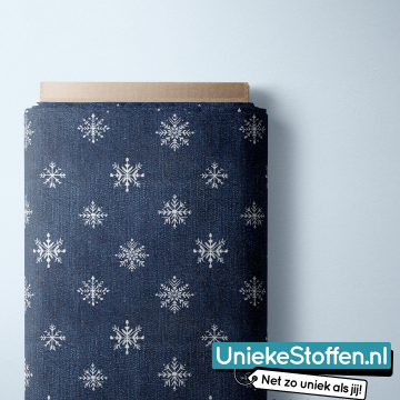Denim snowflake