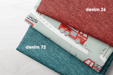 Firetruck denim