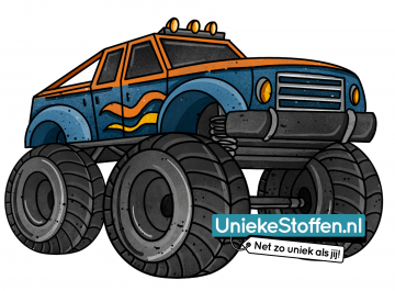 Monstertruck oranje