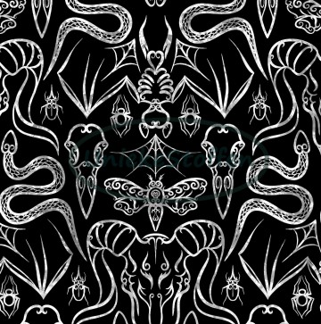 Skulls black