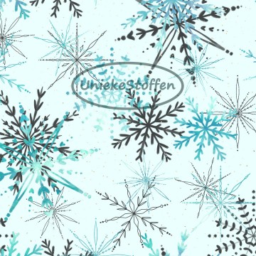 Snowflakes ice