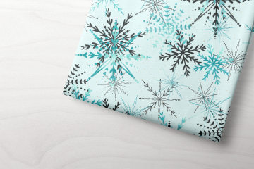 Snowflakes ice