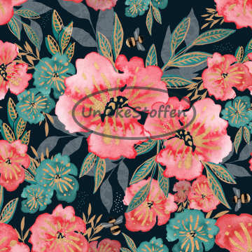 Freya's flowers ink - no text